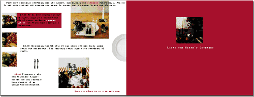 Folder. Lioras Catering 2007. (VB)